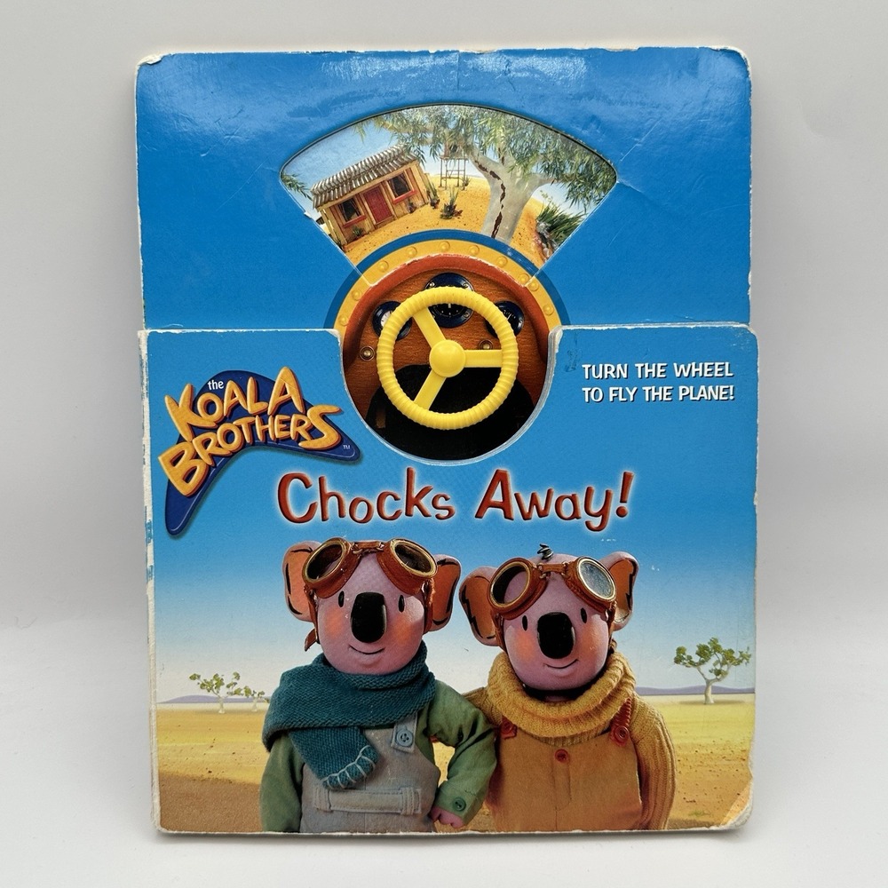 Playhouse Disney The KOALA BROTHERS Chocks Away Interactive Board Book Nostalgia